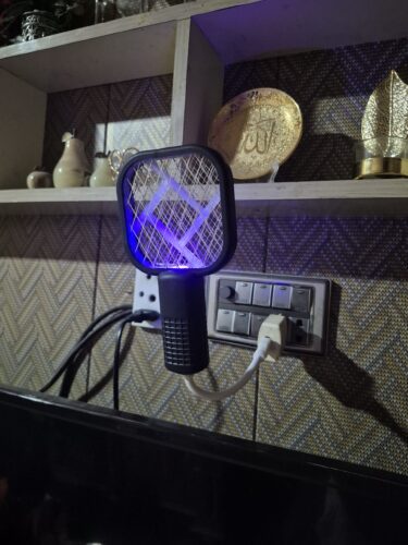 Mini USB Electric Racket Mosquito Killer Racket ( Random Color ) photo review