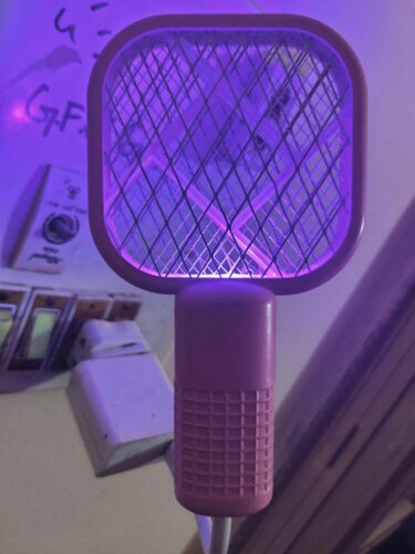 Mini USB Electric Racket Mosquito Killer Racket ( Random Color ) photo review