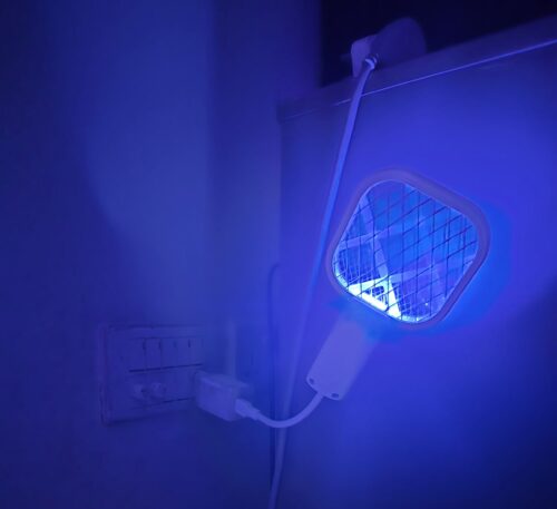 Mini USB Electric Racket Mosquito Killer Racket ( Random Color ) photo review