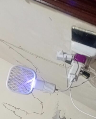 Mini USB Electric Racket Mosquito Killer Racket ( Random Color ) photo review
